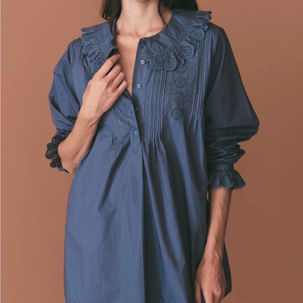 Doen Blue Mini Dress